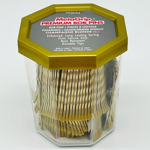 Metagrip Accessories - Metagrip Premium slip proof Bobby pins Champagne blonde